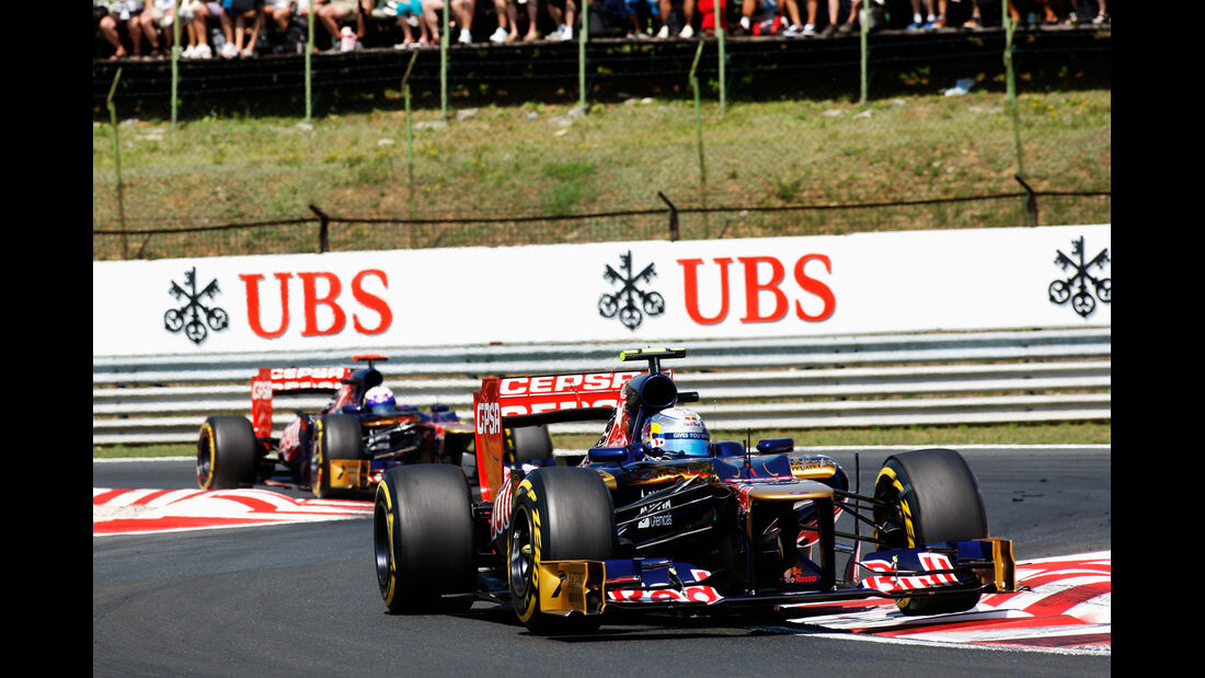 Toro Rosso GP Ungarn 2012