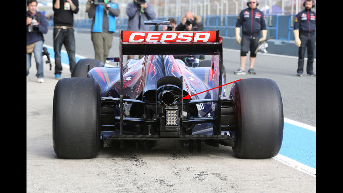 Toro Rosso - Jerez-Test - Formel 1 - 2014
