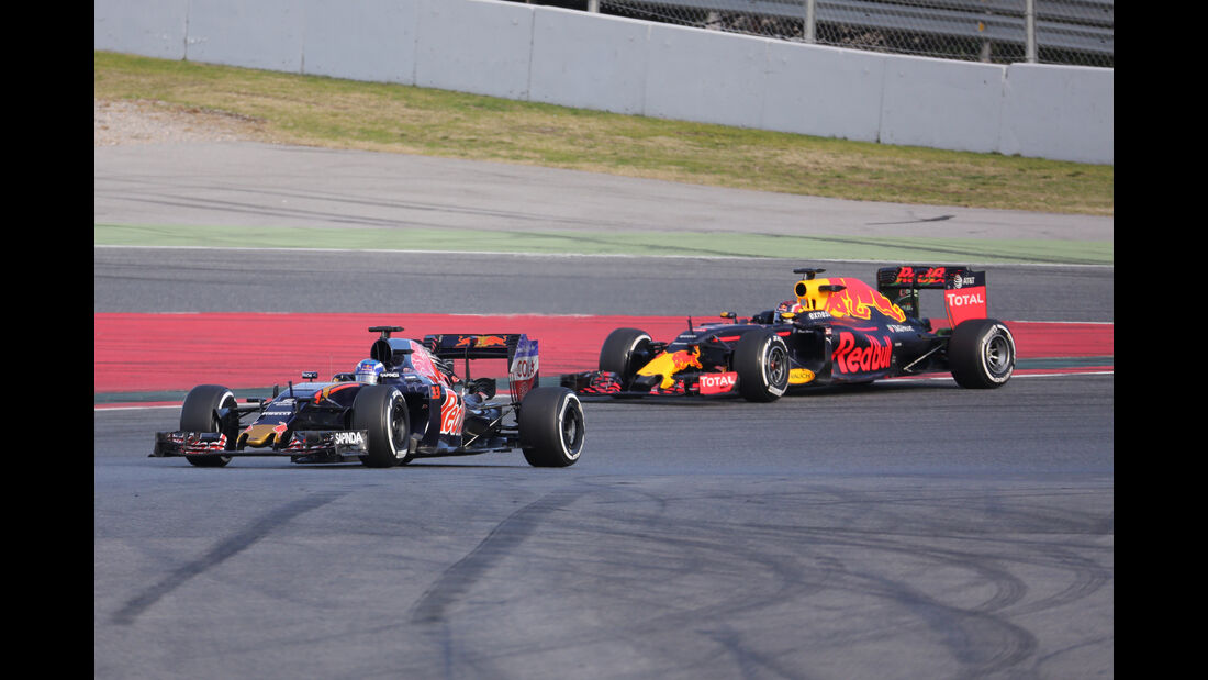 Toro Rosso & Red Bull - Barcelona - Formel 1-Test - 1. März 2016