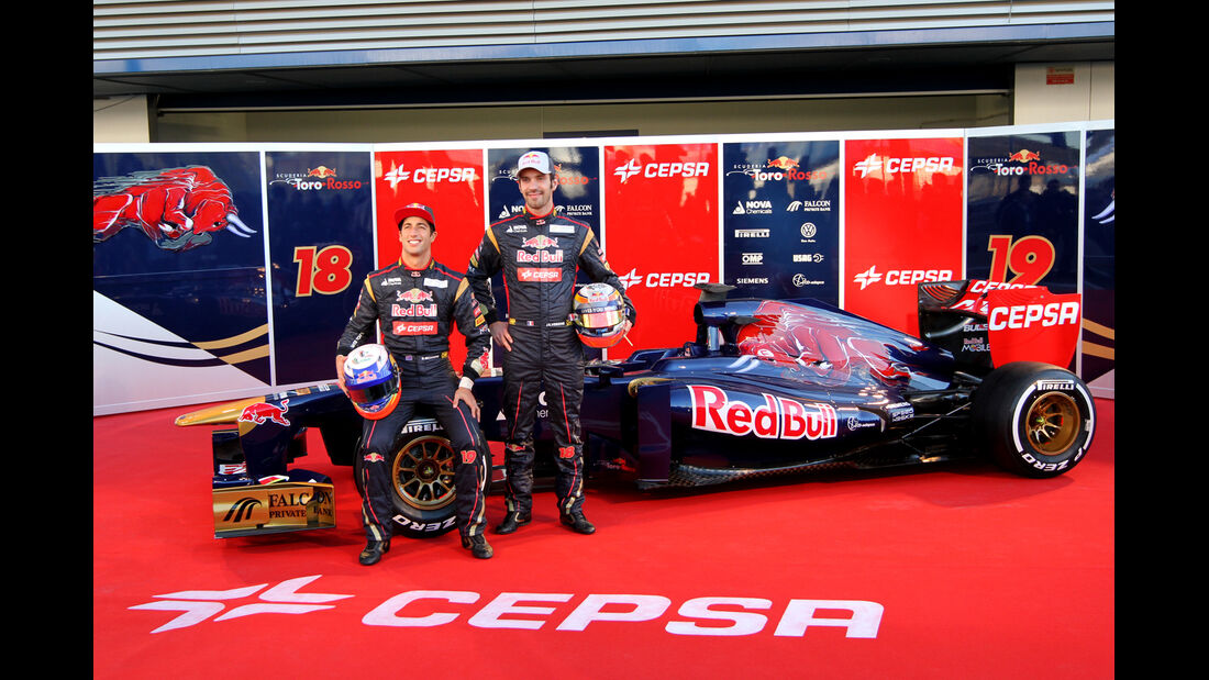 Toro Rosso STR8 Jerez 2013 Präsentation