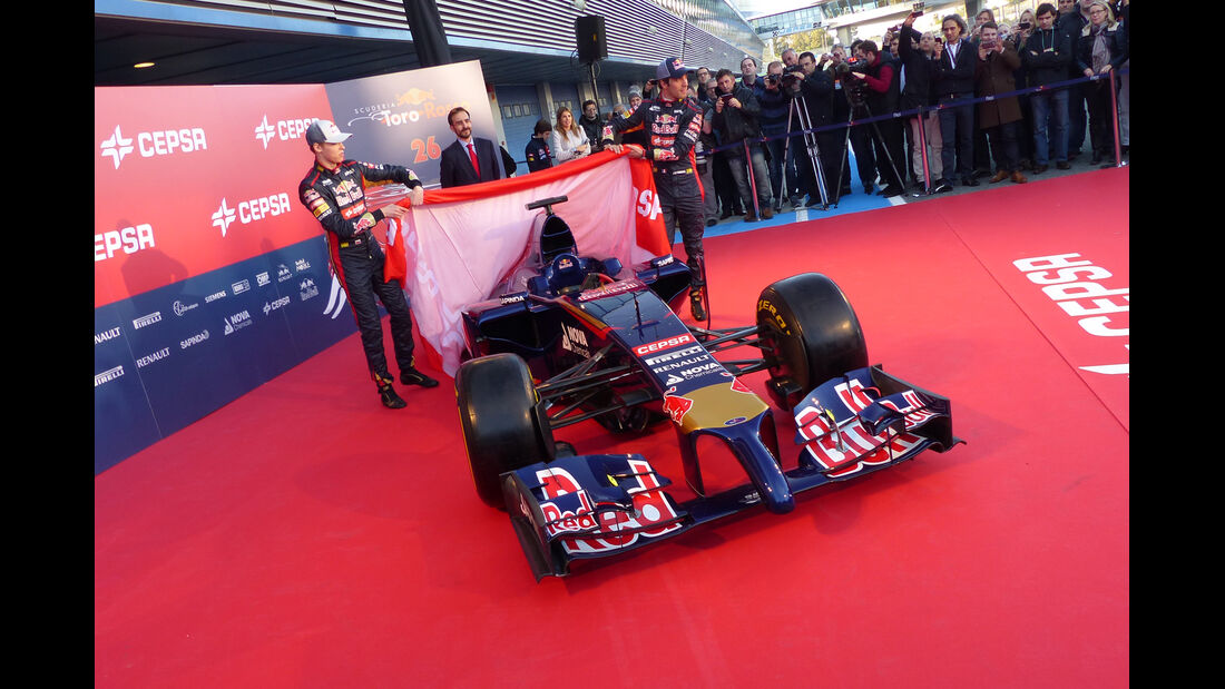 Toro Rosso - STR9 - Präsentation - Jerez - 27. Januar 2014