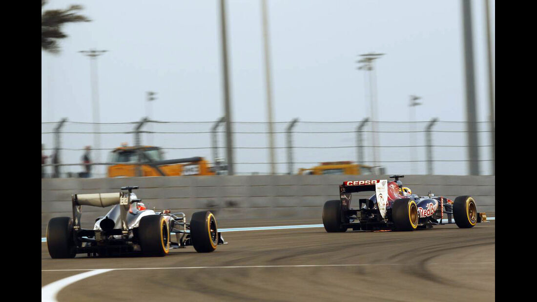 Toro Rosso - Sauber - Formel 1 - GP Abu Dhabi - 02. November 2013