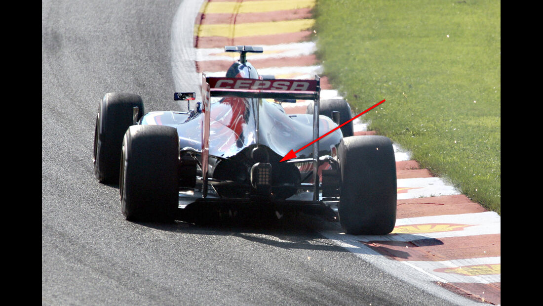 Toro Rosso - Technik - GP Belgien 2015