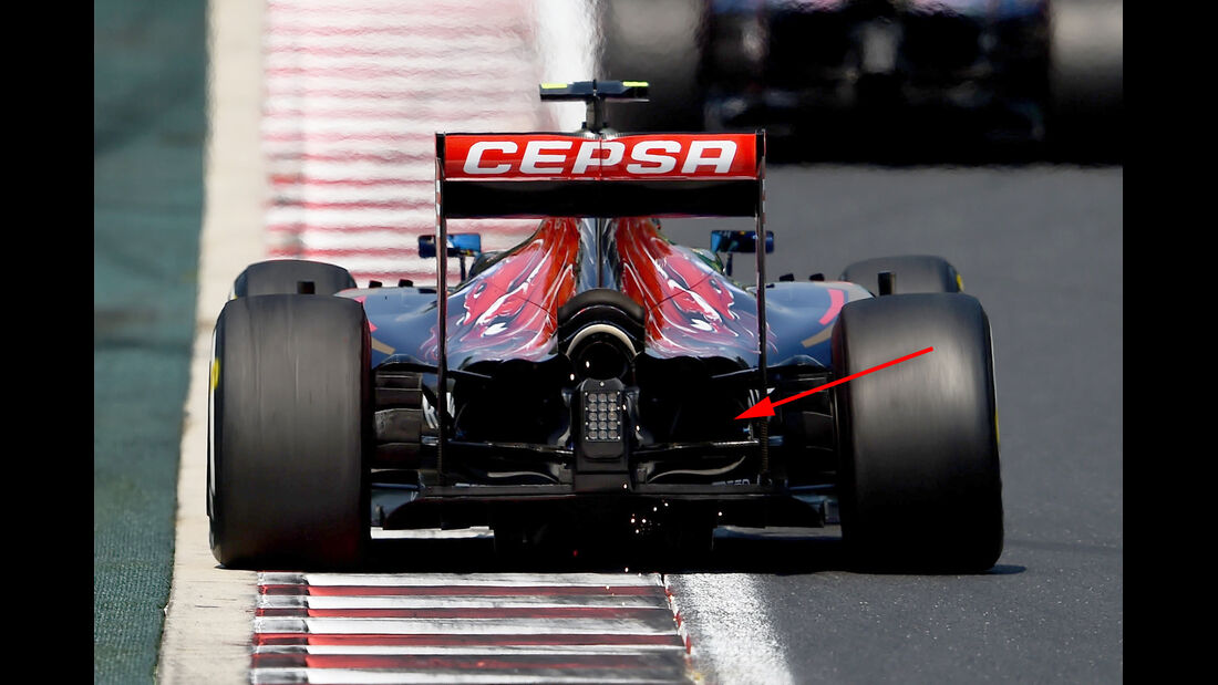 Toro Rosso - Technik - GP Belgien 2015
