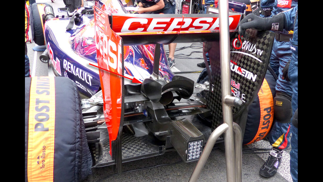 Toro Rosso - Technik - GP Monaco 2014