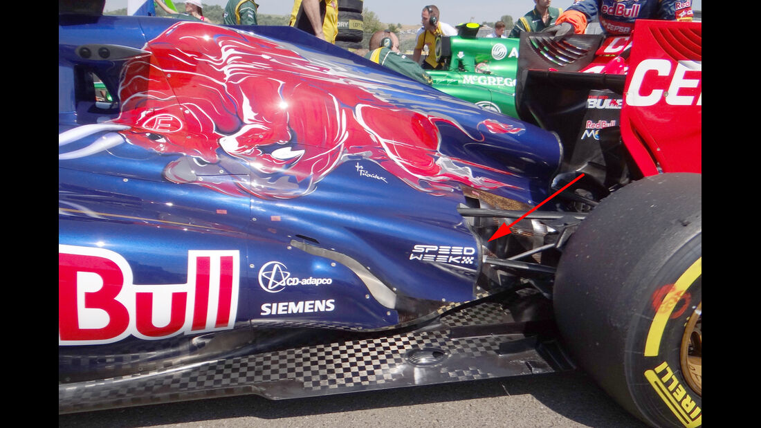 Toro Rosso - Technik - GP Ungarn 2013