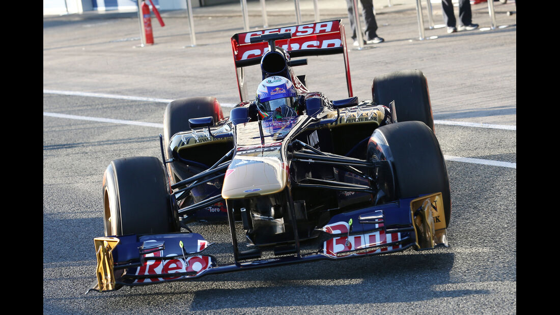 Toro Rosso Technik Jerez F1 2013