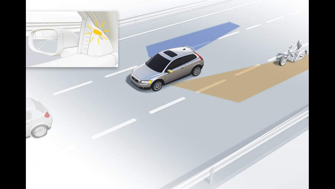 TotwinkelAssistent Assistenzsysteme sollen Unfälle vermeiden AUTO MOTOR UND SPORT