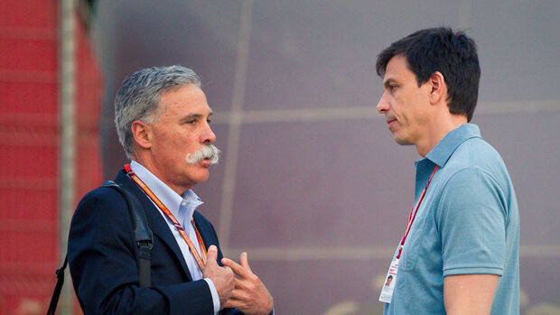 Toto Wolff & Chase Carey - Formel 1 2018