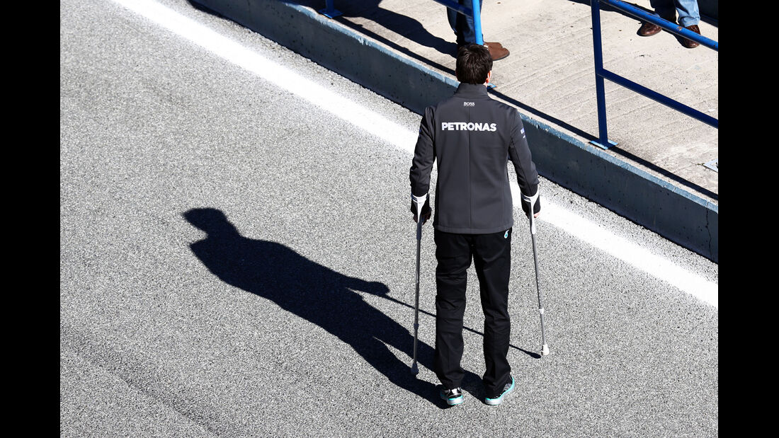 Toto Wolff - Mercedes - Formel 1-Test Jerez - 1. Febraur 2015 