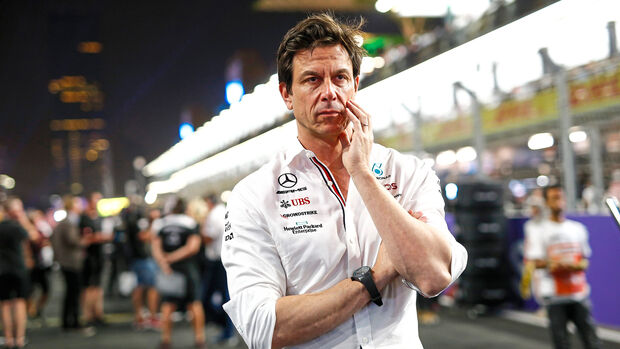 Toto Wolff - Mercedes - GP Saudi-Arabien 2022 - Jeddah