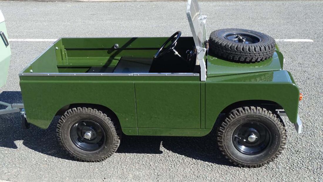 Toylander Land Rover-Spielzeug-Gespann 