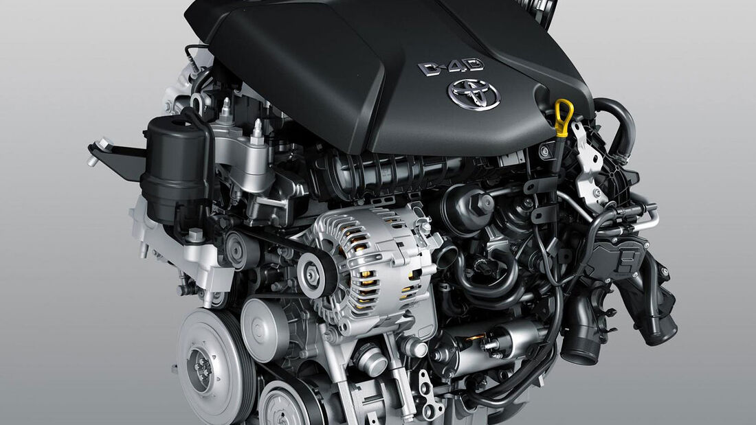 Toyota 1,6 Liter Turbodiesel 1.6 D-4D Motor