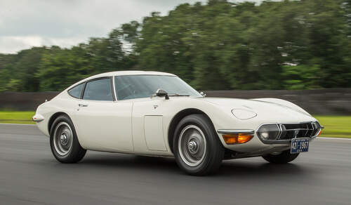 Toyota 2000GT, Frontansicht