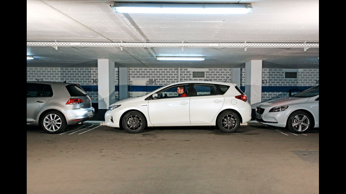 Toyota Auris, Einparktest