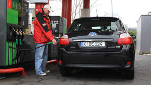 Toyota Auris, tanken
