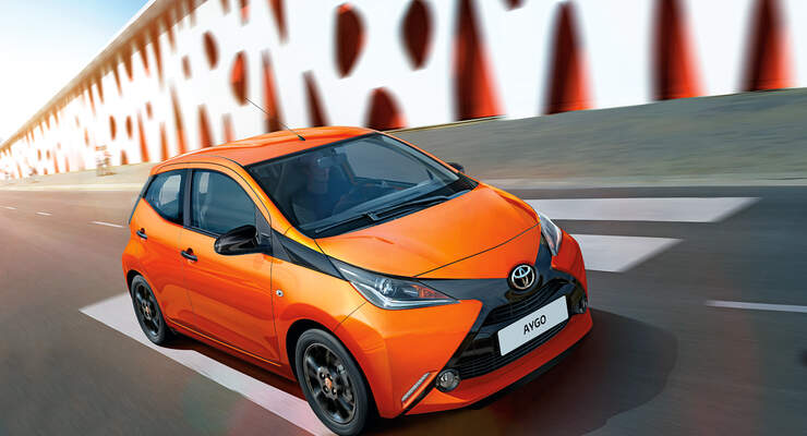 Toyota Aygo, Frontansicht