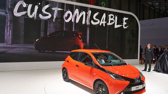 Toyota Aygo, Genfer Autosalon, Messe, 2014