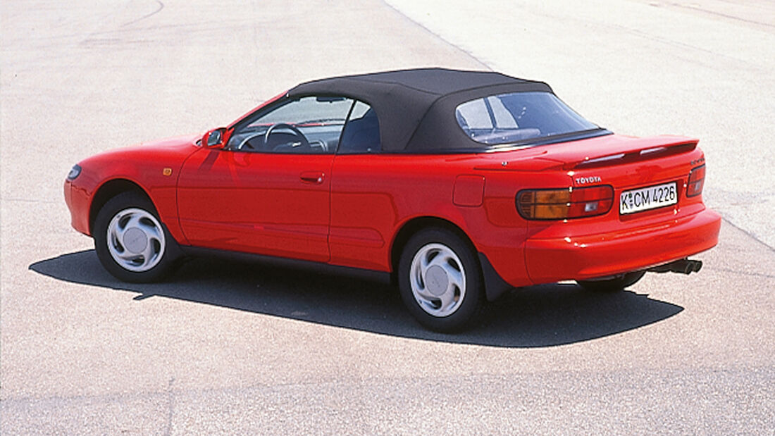 Toyota Celica Cabrio 2.0 Gti, Heckansicht