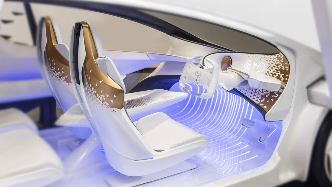 Toyota Concepti auf der CES 2017 Sag Hallo zu Yui auto motor und sport