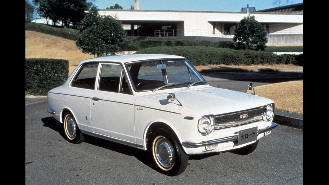 Toyota Corolla, 1966, Seitenansicht