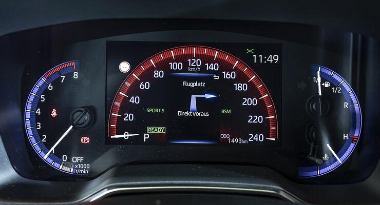 Test Toyota Corolla Touring Sports 2 0 Hybrid Auto Motor