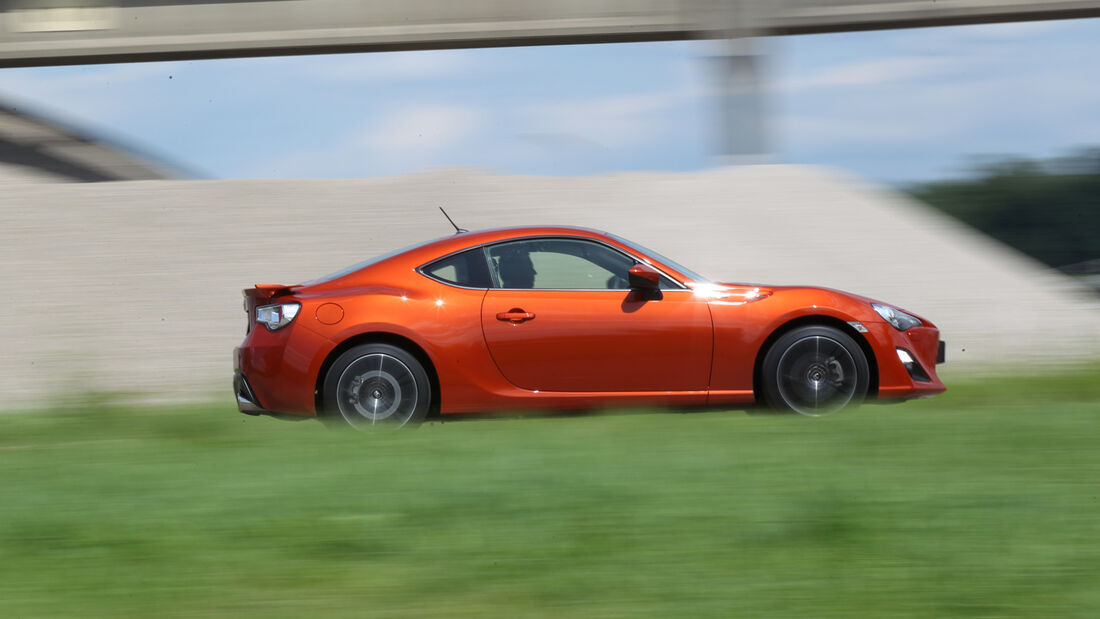 Toyota GT 86, Seitenansicht