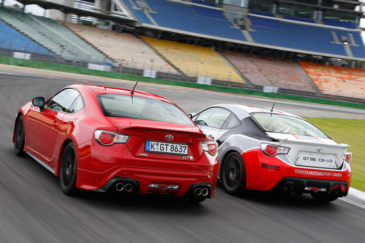 Toyota GT86 CS-V3 und GT86 TRD - auto motor und sport