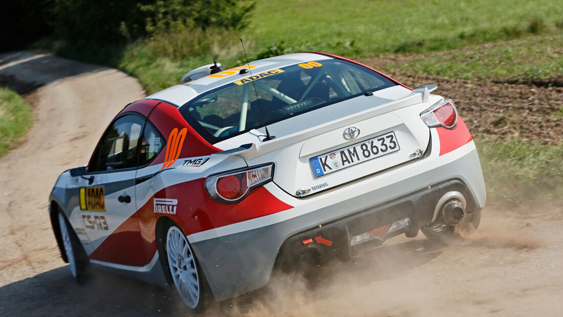 Toyota GT86 R3, Heckansicht