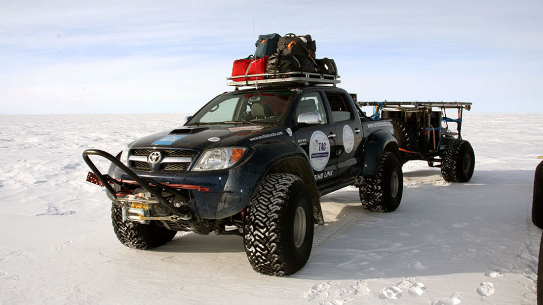 Toyota Hilux Arctic Truck Südpol Expedition 2010