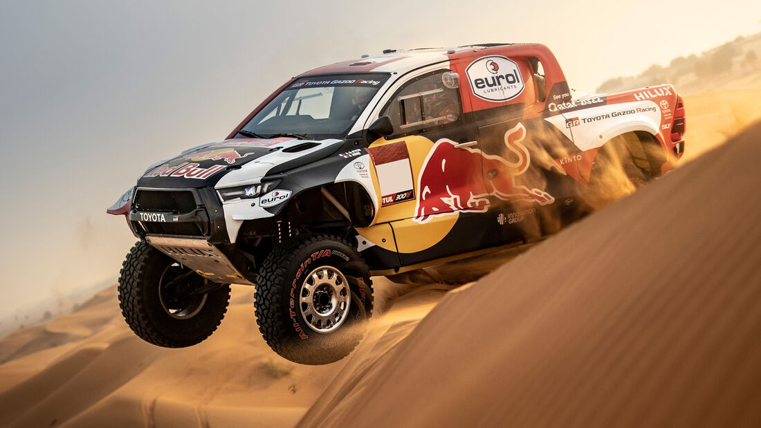 Toyota Hilux Dakar Rallyefahrzeug