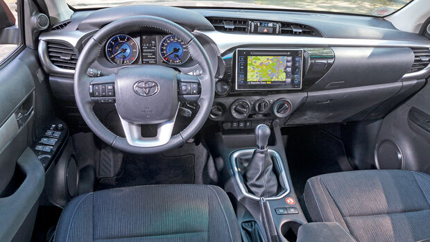 Toyota Hilux Pick-up 2.4D Double Cab 4x4, Cockpit