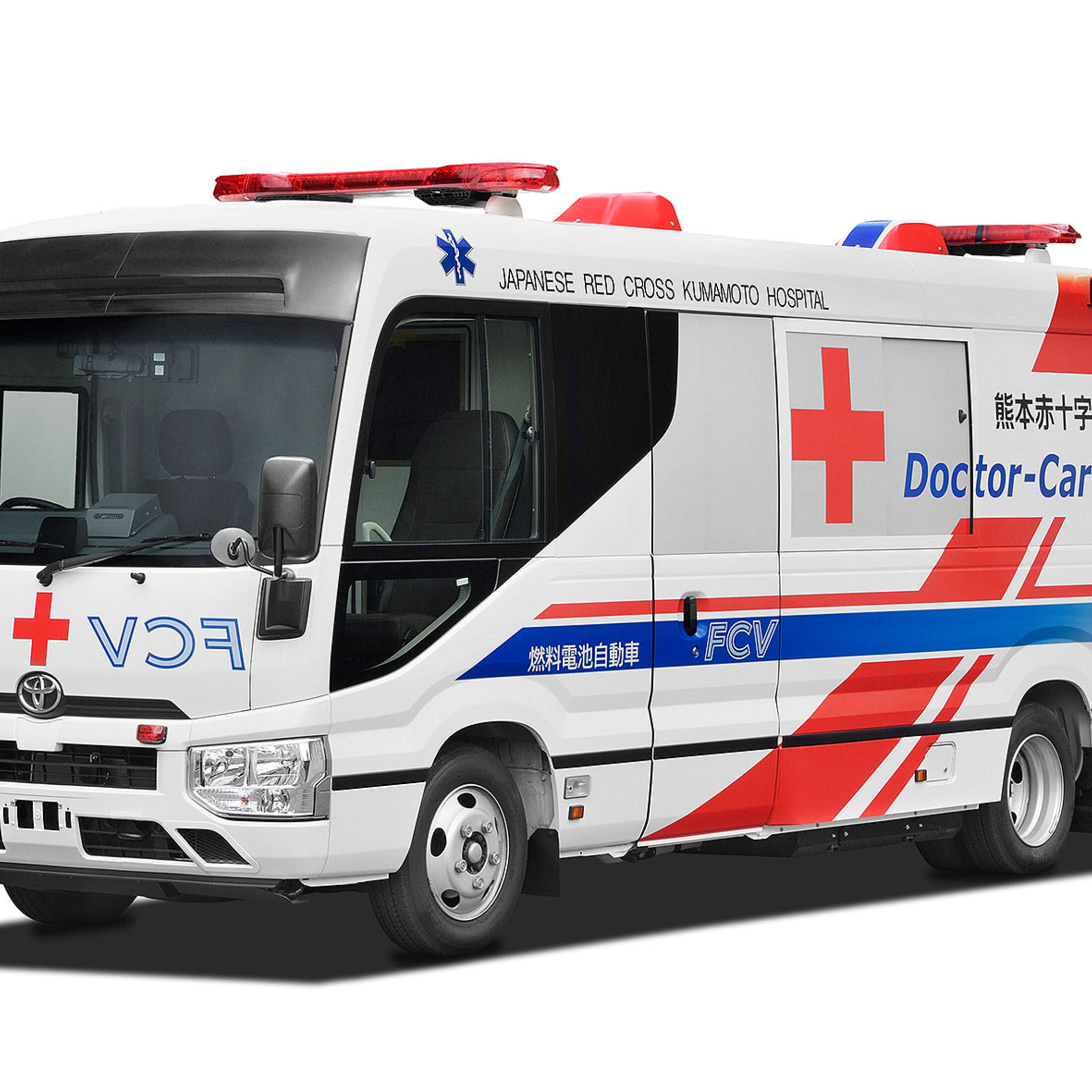 Krankenwagen mit Brennstoffzelle: Toyota testet Wasserstoff-RTW