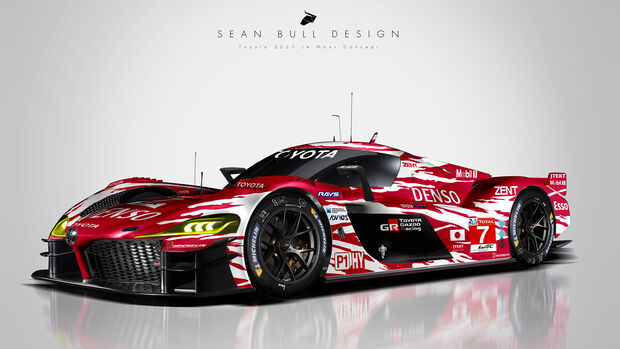 Toyota Le Mans Hypercar Concept - Sean Bull Design