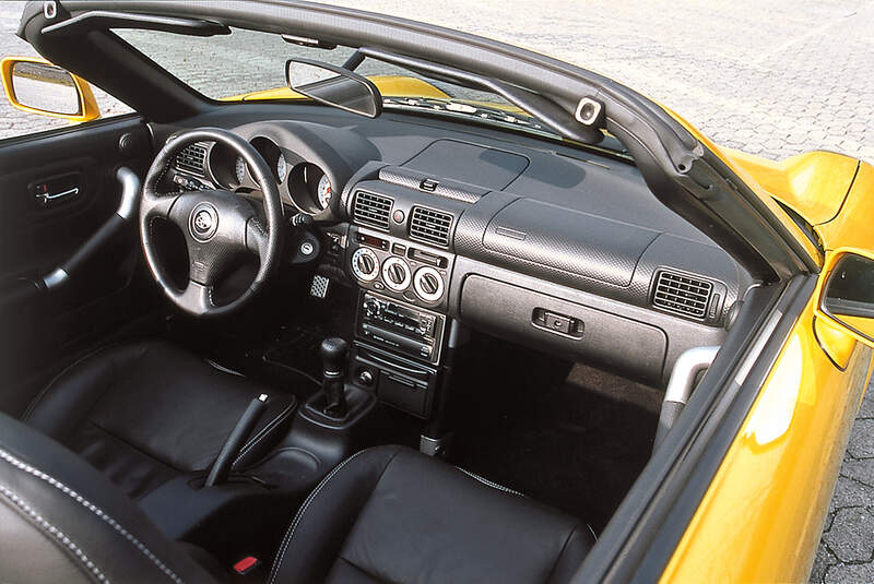 Toyota MR2, Cockpit