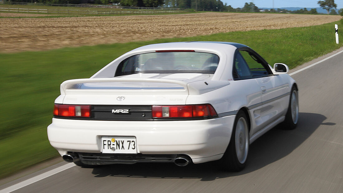 Toyota MR2, Heckansicht