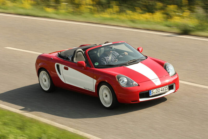 Toyota MR2 Roadster, Frontansicht