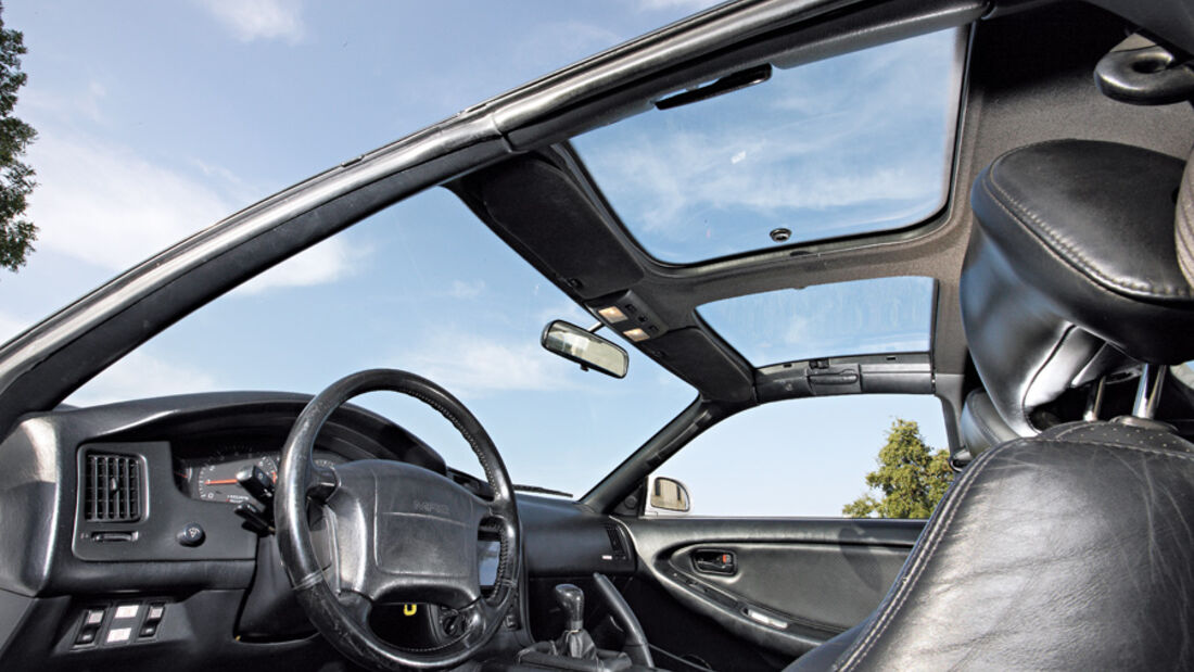 Toyota MR2 Turbo, Cockpit