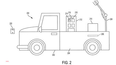 Toyota Patentzeichnungen autonomes Lieferfahrzeug USA