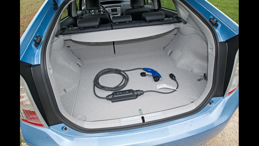 Toyota Prius Plug-In Hybrid, Kofferraum