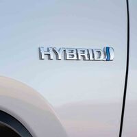 Toyota RAV4 4x4 Hybrid, Fahrbericht, hybrid logo