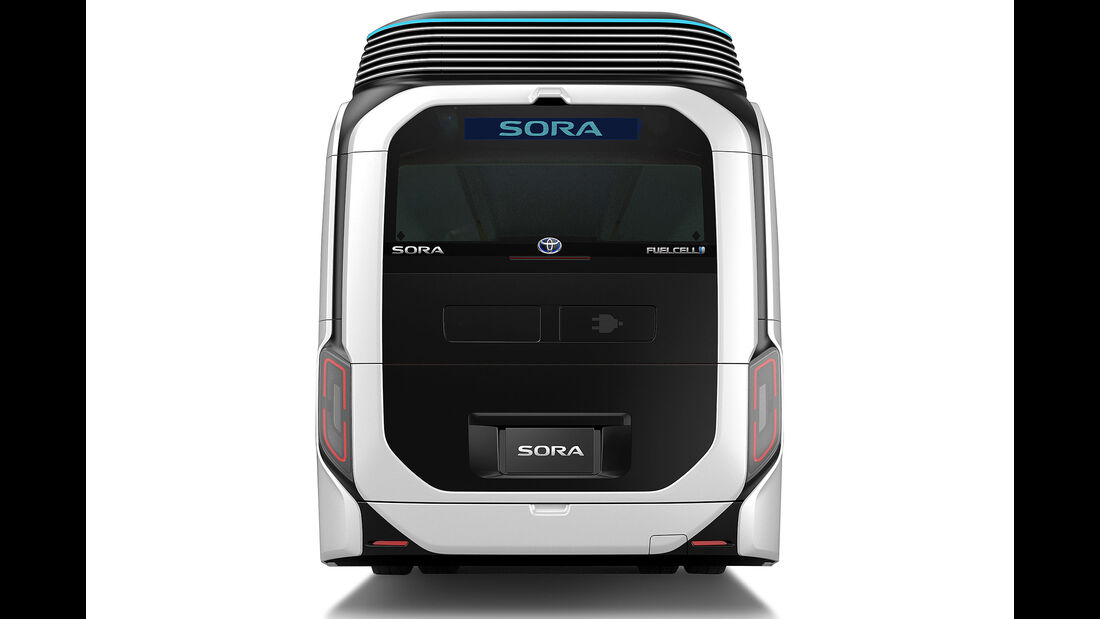 Toyota Sora Brennstoffzellen-Bus Tokyo Motor Show 2017