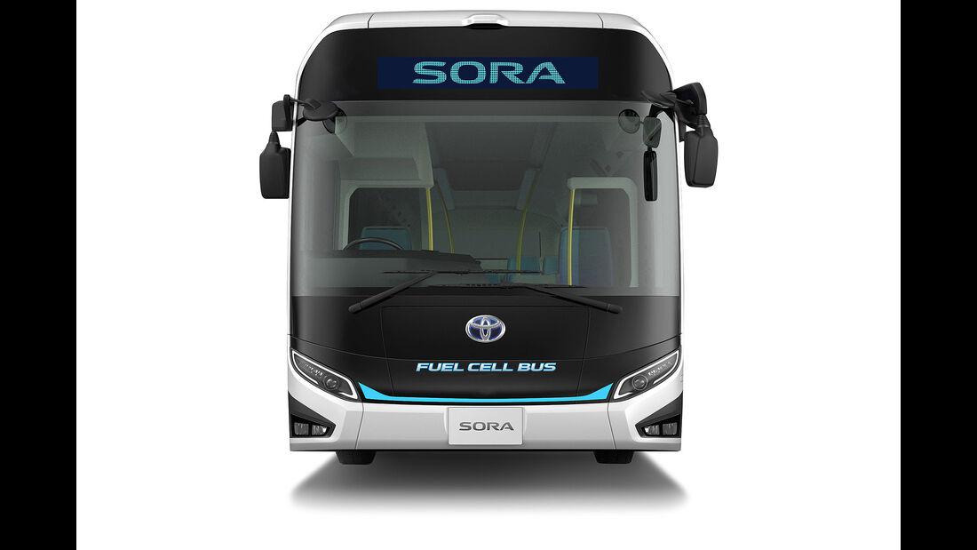 Toyota Sora Brennstoffzellen-Bus Tokyo Motor Show 2017