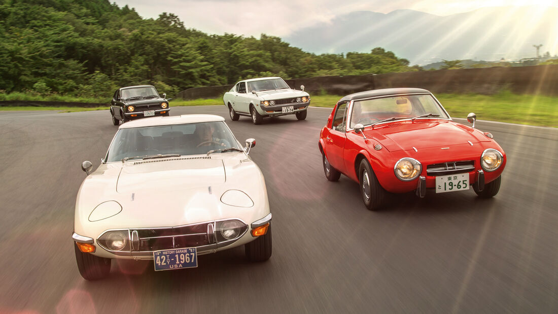 Toyota Sports 800, Toyota 2000GT, Toyota Celica, Toyota Sprinter Trueno