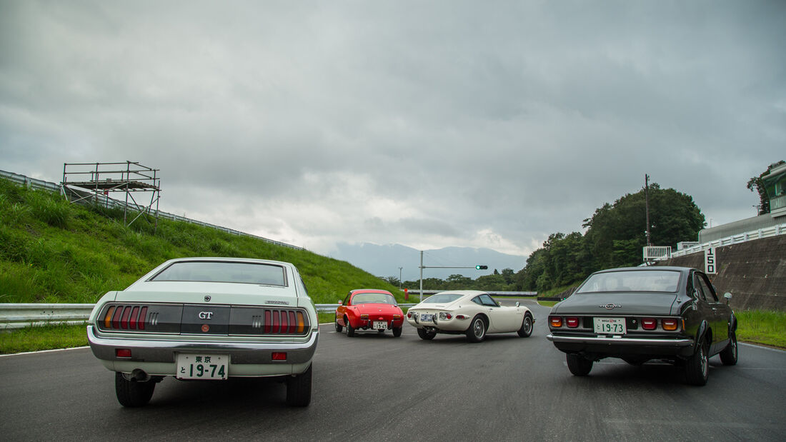 Toyota Sports 800, Toyota 2000GT, Toyota Celica, Toyota Sprinter Trueno