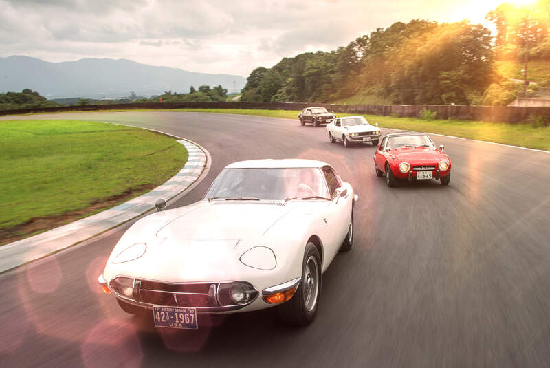 Toyota Sports 800, Toyota 2000GT, Toyota Celica, Toyota Sprinter Trueno