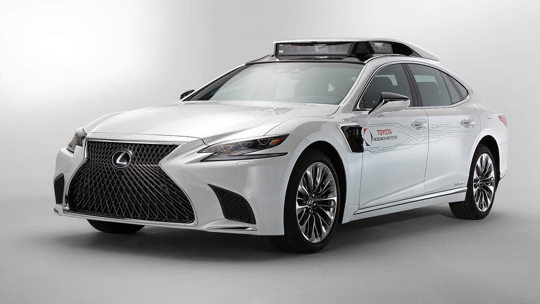 Toyota TRI-P4 Lexus LS 500h autonomes Fahren