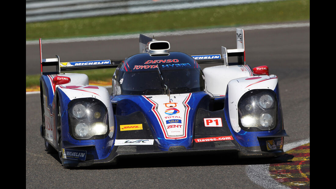 Toyota TS030, Frontansicht
