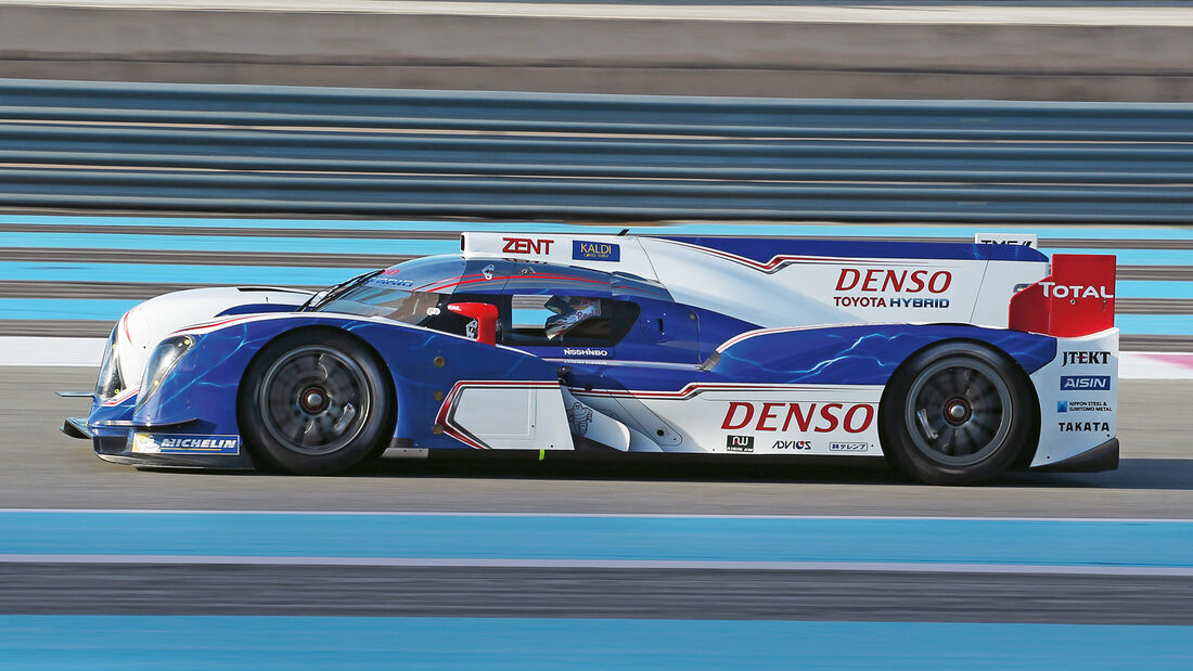 Toyota TS030 Hybrid, Seitenansicht