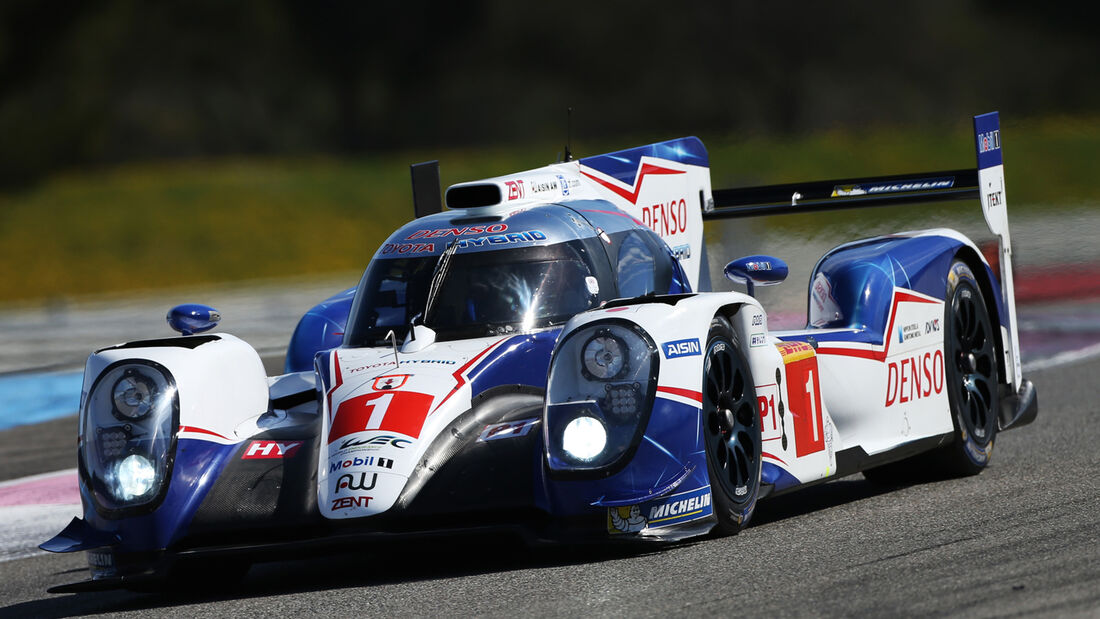 Toyota TS040 - WEC-Test - Prolog - Paul Ricard - 2015